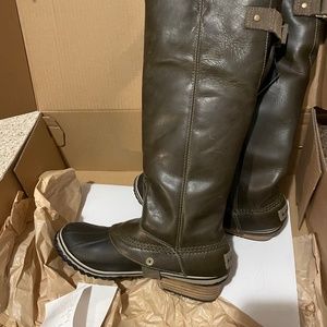 Sorel Tall  Slimpack Riding Boots